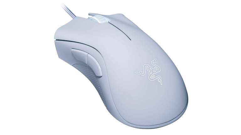 Razer DeathAdder Gaming Mouse in Mercury White